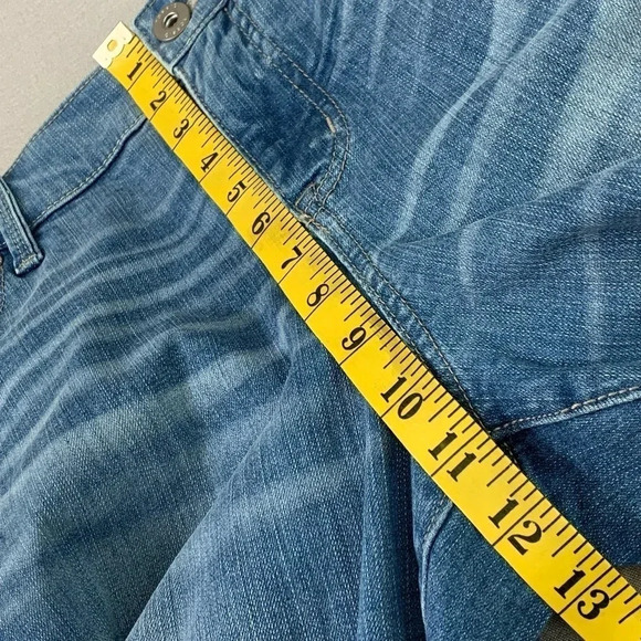 Torrid Denim Boyfriend Straight Vintage Stretch Distressed Jeans Size 16R Blue - Picture 12 of 16